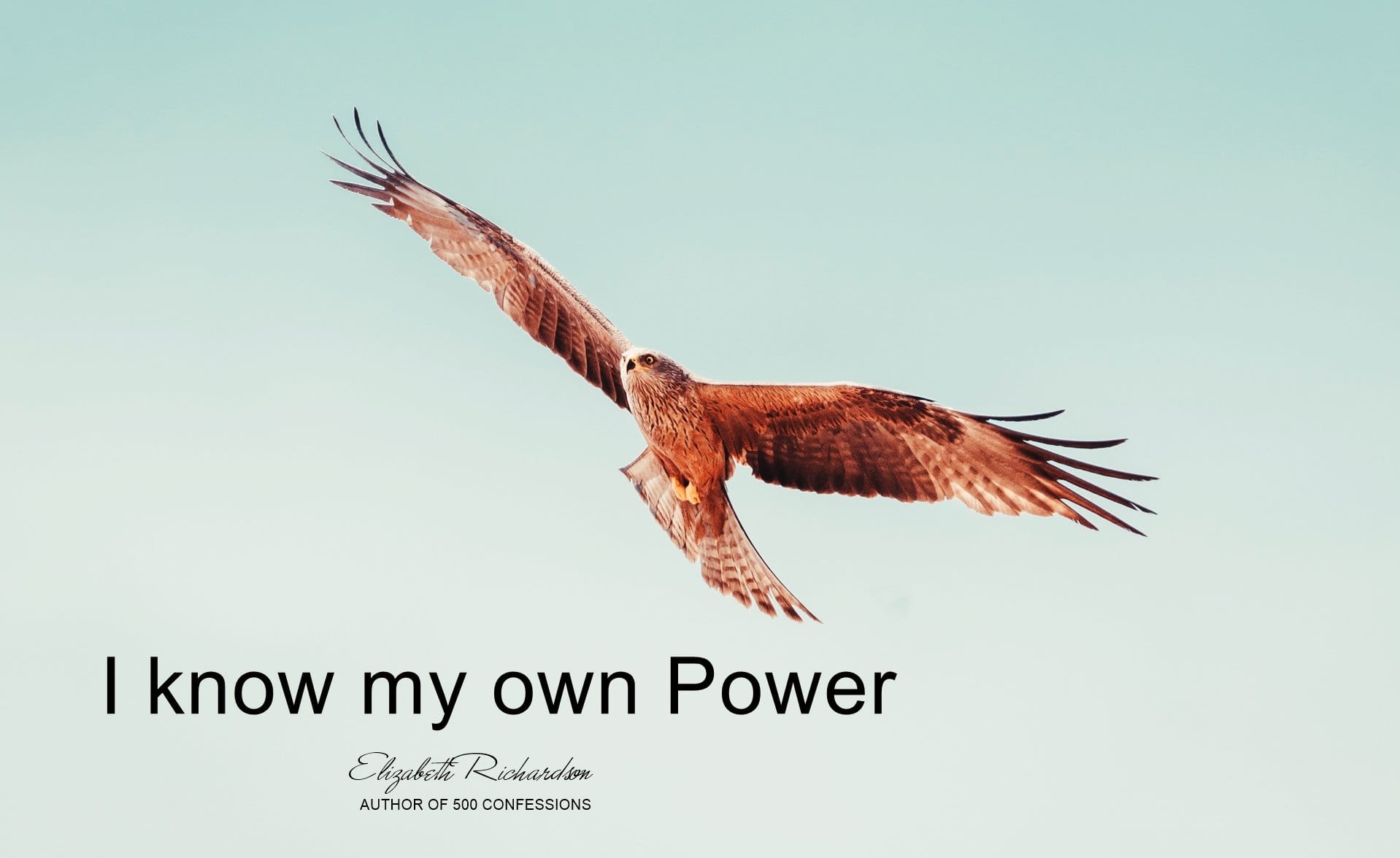 I-KNOW-My-Own-Power POSTER