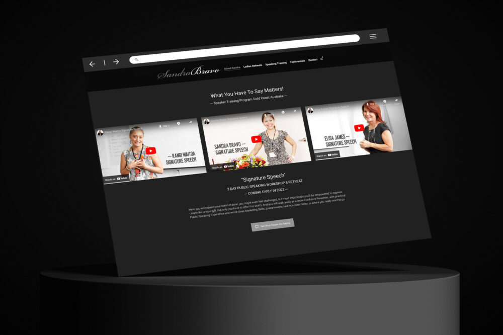 Sandra-Bravo-Premium-Branding-Website