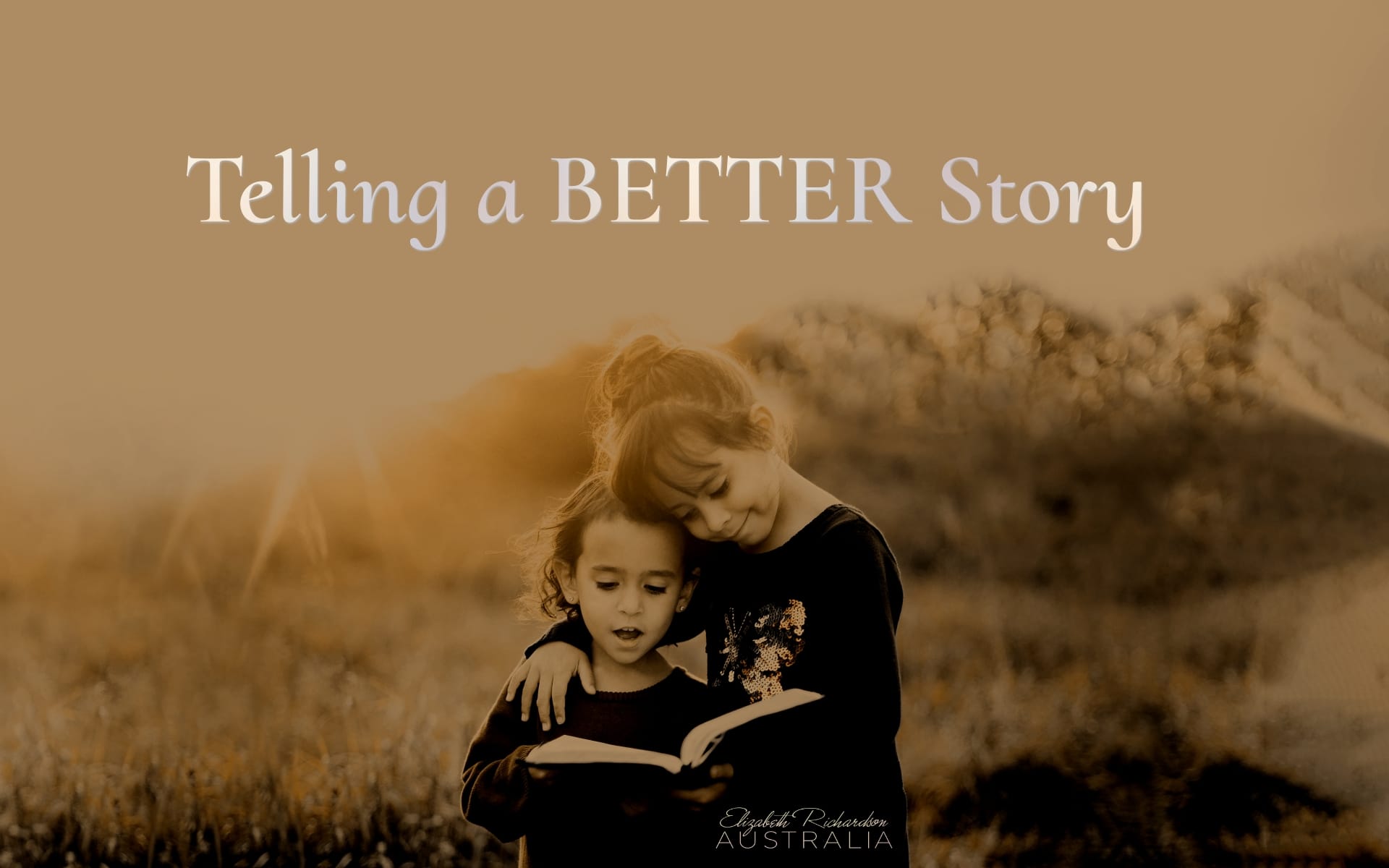 TELLING-A-BETTER-story POSTER