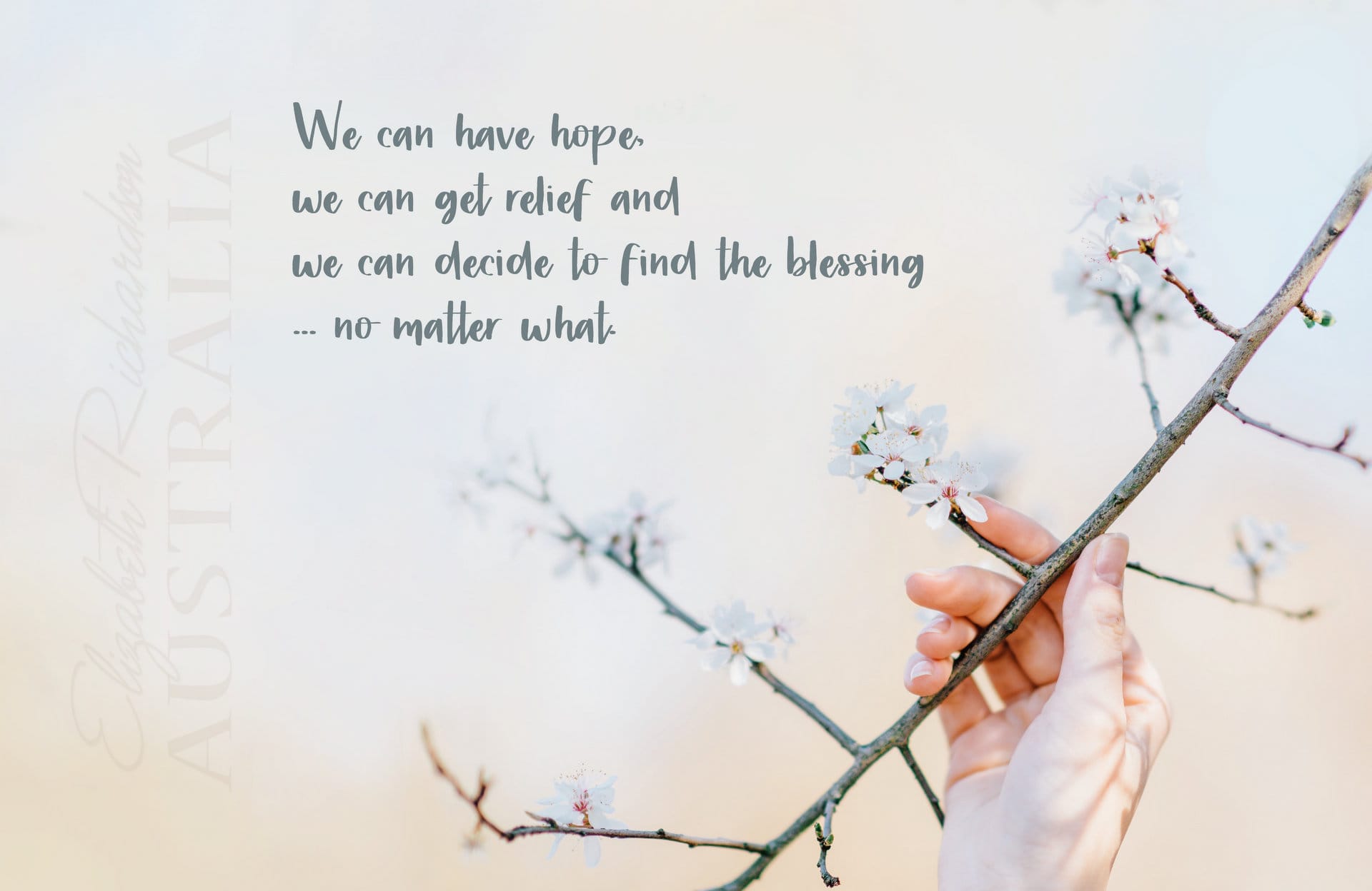 find-the-blessing poster