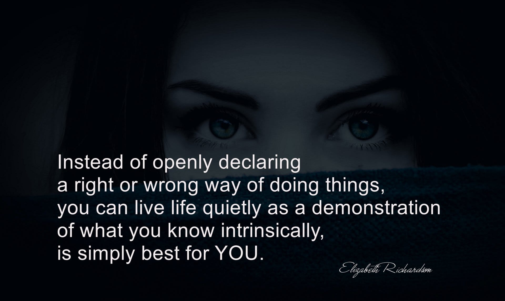 live-life-quietly POSTER